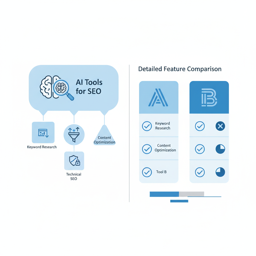 Detailed Feature Comparison for AI Tools for SEO